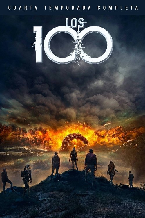 Póster de la temporada 4 de la serie Los 100