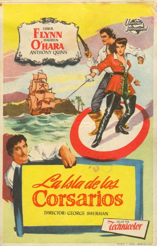 La isla de los corsarios 1952