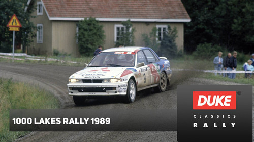 1000 Lakes Rally 1989 Backdrop Blur