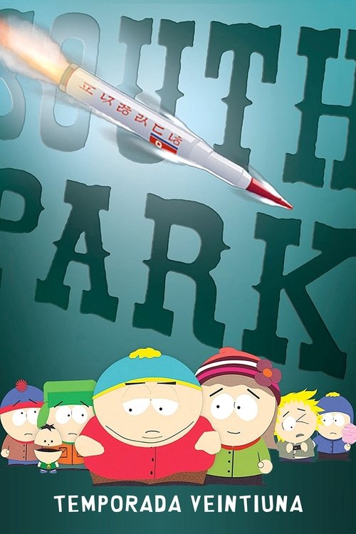 Ver temporada 21 de South Park Póster de la temporada 21 de la serie South Park
