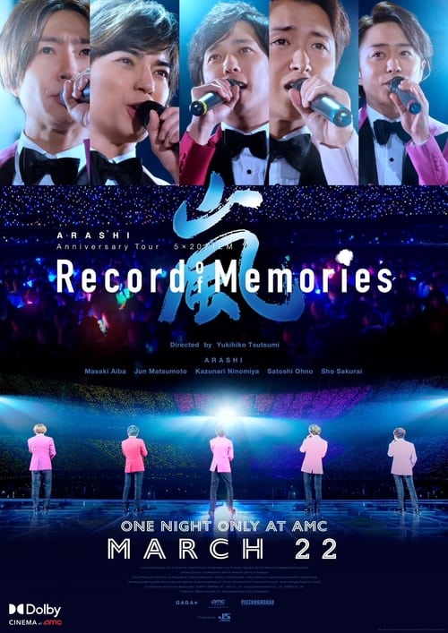 Poster ARASHI Anniversary Tour 5×20 FILM “Record of Memories” 2021