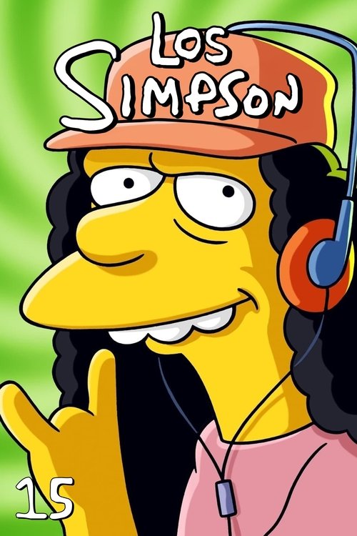 Poster de la Temporada 15 en la serie Los Simpson