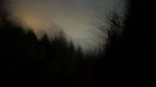 Ghosts in the Static Backdrop Blur