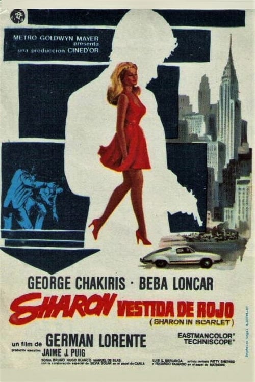 Sharon vestida de rojo Movie Poster Image