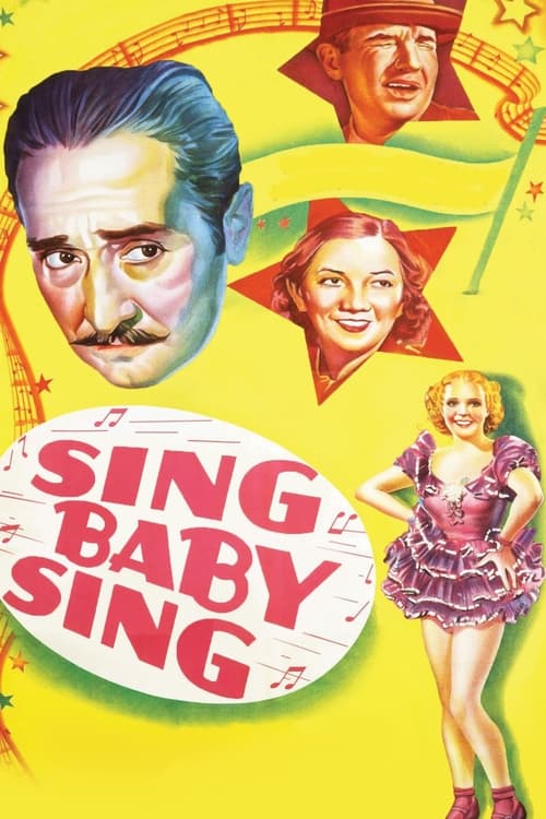 Poster Sing, Baby, Sing 1936