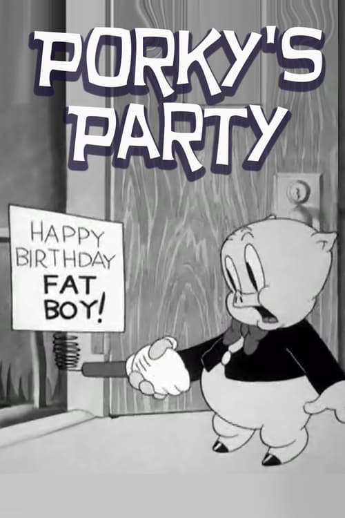 Poster Porky's Party 1938