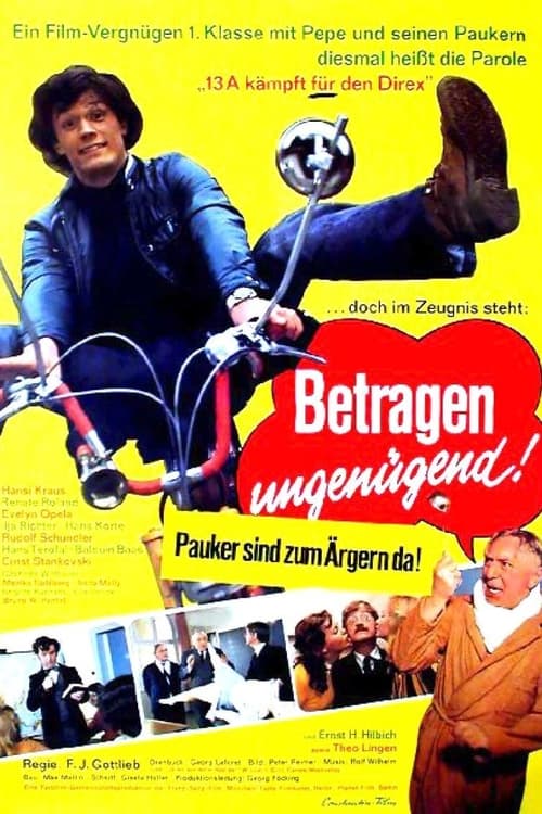 Betragen ungenügend! Movie Poster Image