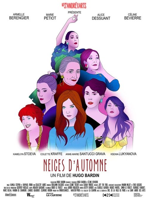 Neiges d'automne movie poster player
