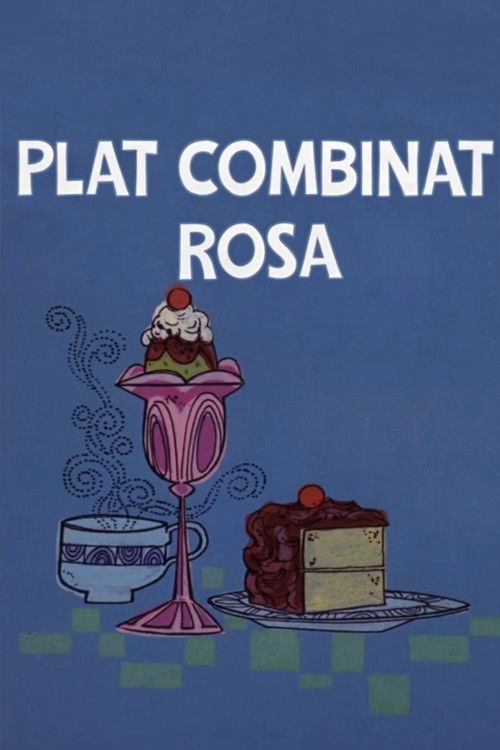 Cartell de Plat combinat rosa