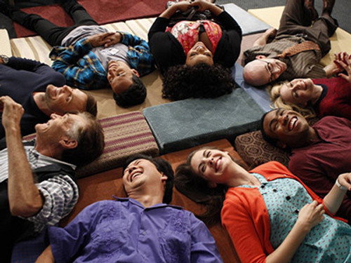 Community S04E01 — History 101 episode still