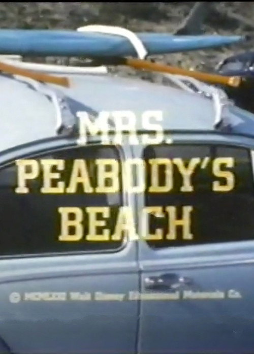 Póster oficial de Mrs. Peabody's Beach (1972)