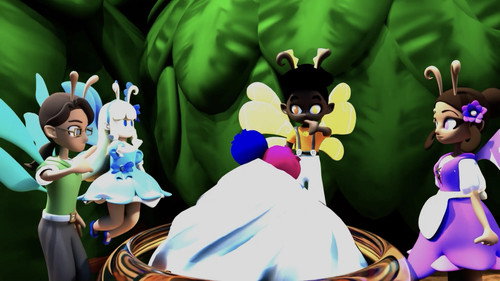The Quest for Something Sweet Backdrop Blur