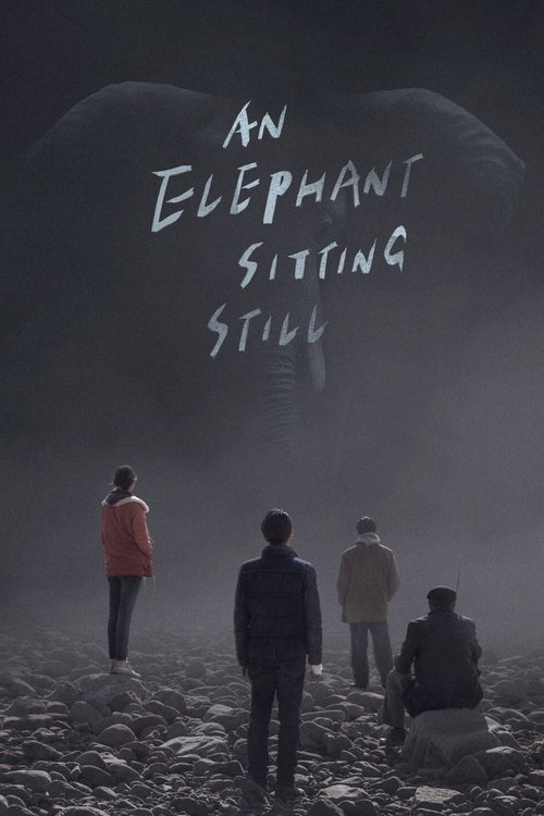 An Elephant Sitting Still poster