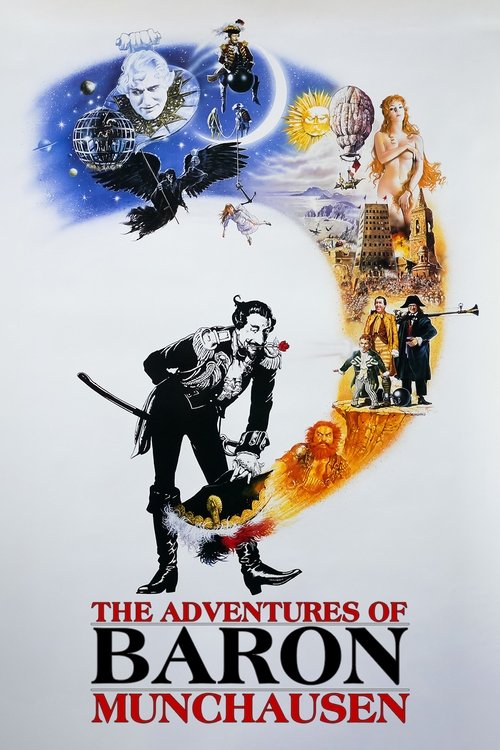 Largescale poster for The Adventures of Baron Munchausen