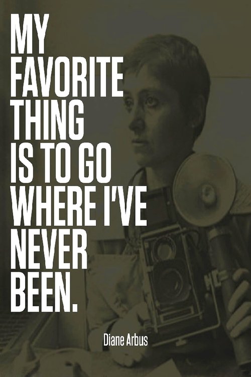 Going Where I've Never Been: The Photography of Diane Arbus movie poster player