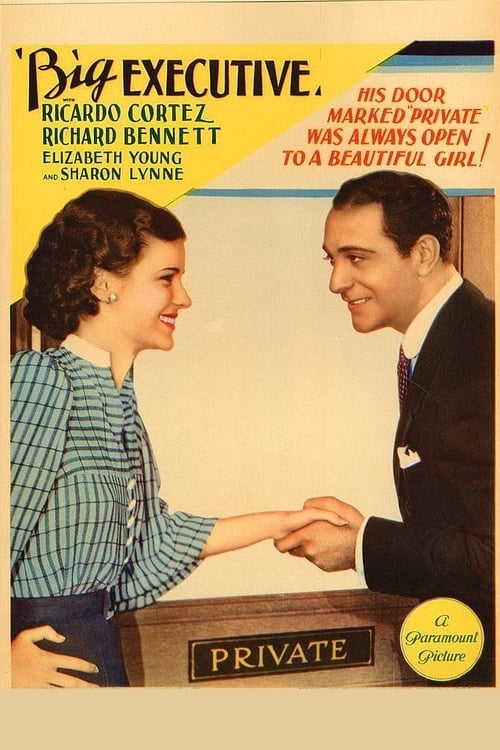 Big Executive (1933) poster