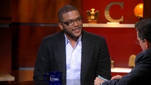 Escena del episodio 11 de la temporada 9 de la serie The Colbert Report