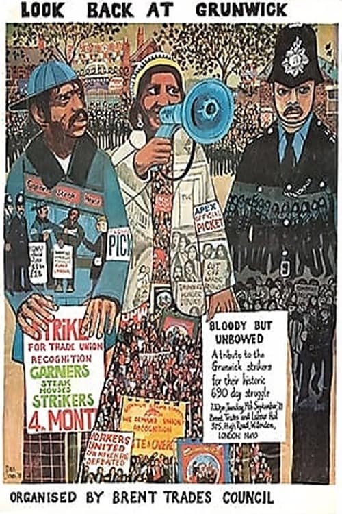 Poster Look Back at Grunwick 1980