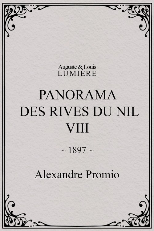 Panorama des rives du Nil, [VIII]