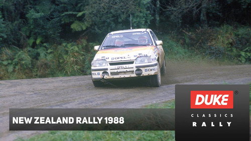 New Zealand Rally 1988 Backdrop Blur