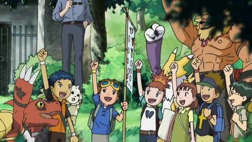 Poster della serie Digimon Tamers