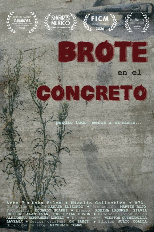 Brote en el concreto poster