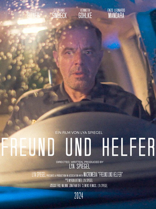 Póster oficial de Freund und Helfer (2024) - Drama