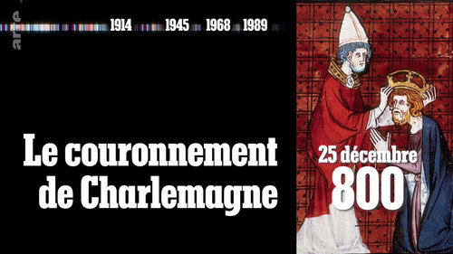 Image 25 décembre 800 — Le couronnement de Charlemagne