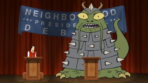 Escena del episodio 4 de la temporada 2 de la serie The Brak Show