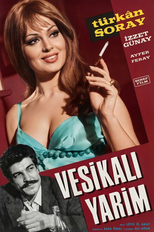 Pôster oficial de Vesikalı Yarim (1968) - Drama