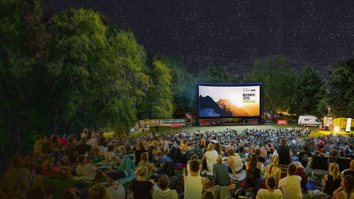 Banff Mountain Film Festival 2025 Backdrop Blur