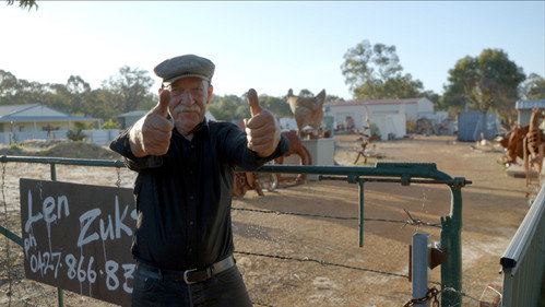 The Last Rooster - Artist Len Zuks