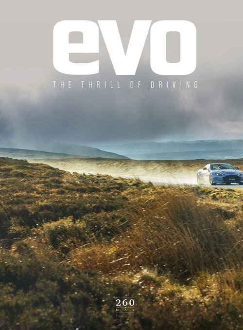 Poster EVO car of the year