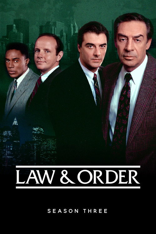 Poster Law & Order Season 3
