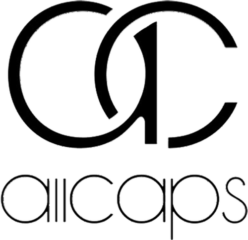 all caps logo
