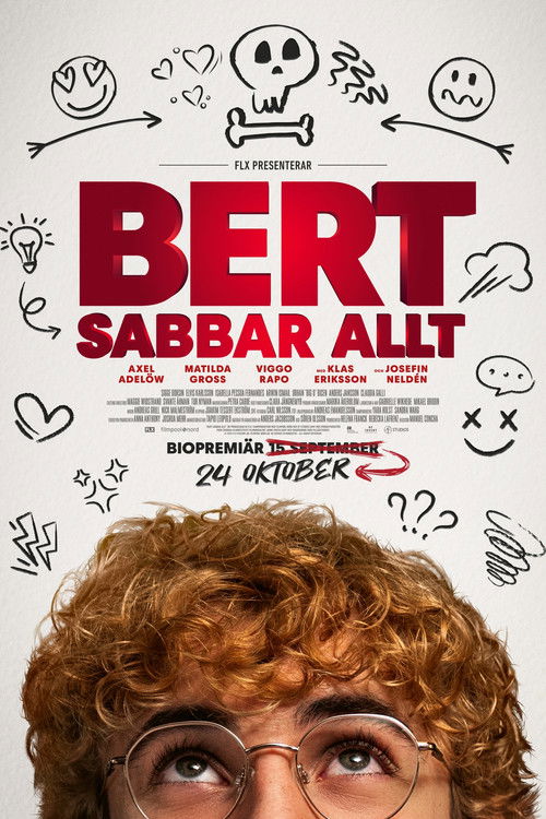 Bert sabbar allt poster