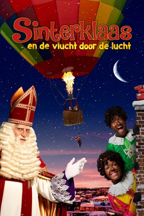 Poster Sinterklaas & de vlucht door de lucht 2018