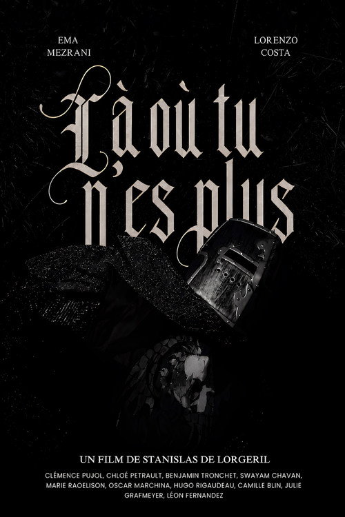 LÀ OÙ TU N’ES PLUS