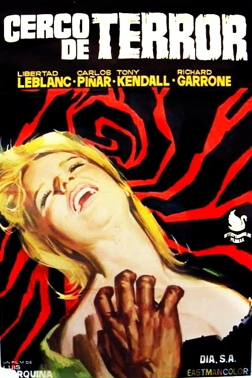 Cerco de terror movie poster player