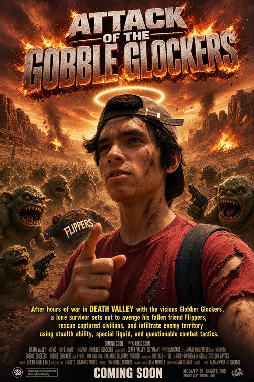 Attack of the globber glockers official trailer poster