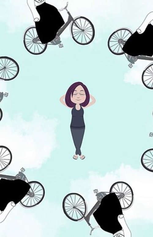 A Girl Needs a Bike movie poster player