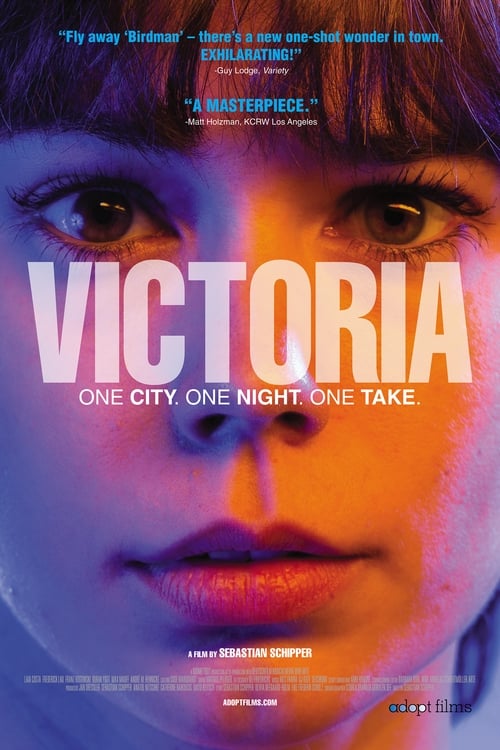 Movie poster for “Victoria”.
