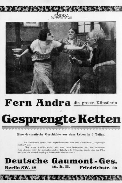 Poster Gesprengte Ketten 1915
