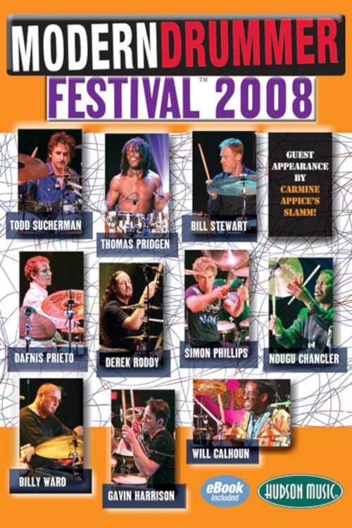 Modern Drummer Festival 2008 movie poster player
