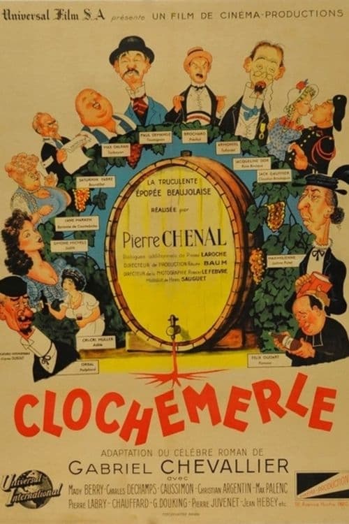 Poster Clochemerle 1948
