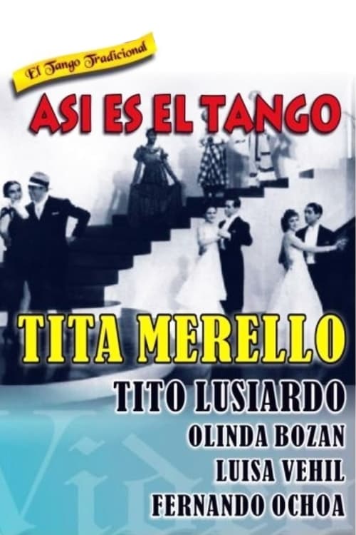 Poster Así es el tango 1937