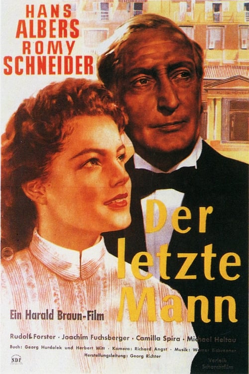 Poster Der letzte Mann 1955