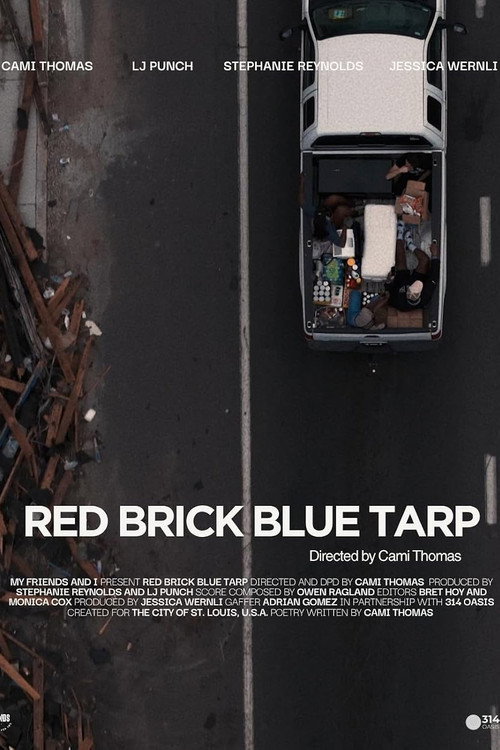 Red Brick, Blue Tarp