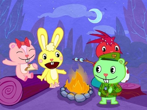 Escena del episodio 26 de la temporada 1 de la serie Happy Tree Friends