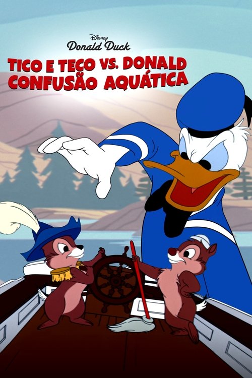 Pôster de Tico e Teco vs. Donald: Confusão Aquática